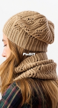 Blossom Hat and Cowl by Serpil Aydınay