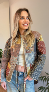 Georgette Patterns - Clover Quilted Jacket - Size 34-54