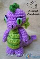 KettiKet Handmade - Vakulenko Katerina - Spike the Dragon - Russian - free