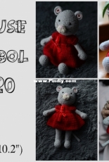 Amigurumi Plush mouse