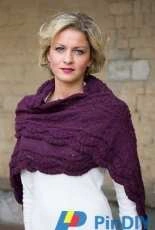 Borgo de Pazzi Firenze-Cherry Rose Shawl by MariaGrazia Berno-Free