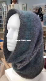 Shadow Stripes Cowl by Sarah Thornton-Free