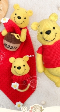 Ateliê Ponto Baixo - Ingrid de Castro Leite  - Baby Pooh Collection - Coleção Baby Pooh - Portuguese