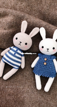 Hainchan Design - Hainchan - Hanh Tran - Bunny Couple - Spanish - Translated