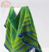 Walk On The Moon Shawl by Arlenes World of Lace-English,German