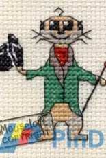 Mouseloft Stitchlets  Aristo-Kat 004-G07 stl