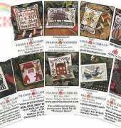 The Prairie Schooler - Mini Card Set A
