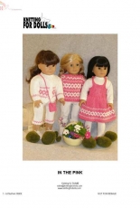 Knitting for Dolls-In the Pink for 18"inch Dolls