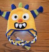 Mary Hodges - Monster Crochet Hat - Free