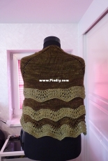 Mossy Mushrooms and Olives Shawl by Kirsten Kuhnert - Free