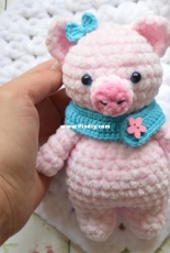 Ekaterina Nikolaeva - Crochet Mini Pig Amigurumi - Translated - Free