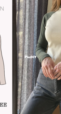 Pattern Apothecary - The Aster Tee - Sizes 4-24