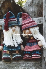 Funnys Haken - Ilse Scheffer - Funny Gnoomy set Winter - Dutch