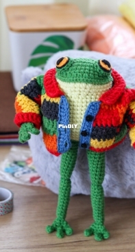 My Crochet Wonders - Marina Chuchkalova - ColorBlock Cardigan