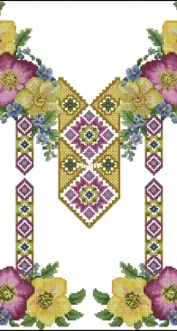 Merejka - 12-32 Embroidered dress or blouse XSD
