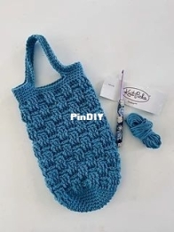 Salena Baca Crochet - Salena Baca - Basketweave Tote