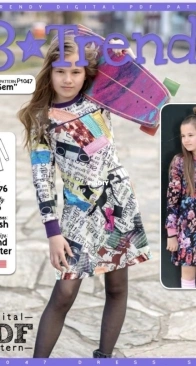Made By Oranges - B-Trendy P1047 - Dress Sem - Sizes 92-176