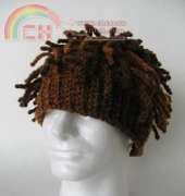 Djonesgirlz - Debbie Jones - Funky Dreads Ski Hat