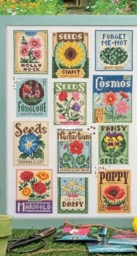 Sow Pretty by Emma Congdon from Cross Stitcher 432 PCS + XSD