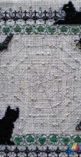 Halloween spider lace nearly happy dance