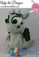 Forever Stitchin - Jodi Stredulinsky - Misty the Dragon