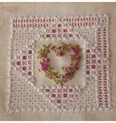 Renaissance sampler from Victoria Sampler