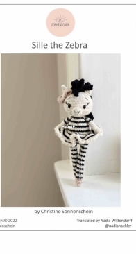 By Sonnenschein - Christine Sonnenschein - Sille the Zebra