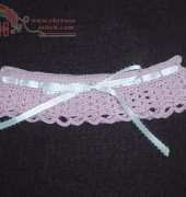Tailor-Fit Bridal Garter in Crochet