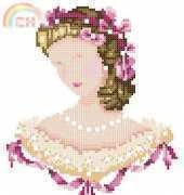 Nora Corbett NC104 Portrait of Caroline in Pink PCS