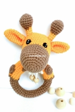 Rattle Giraffe crochet