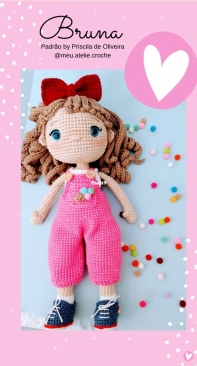 Meu Atelie Croche - Priscila de Oliveira - Bruna - Portuguese