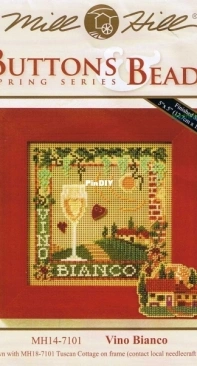 Mill Hill Buttons & Beads - Spring Series MH14-7101 Vino Bianco XSD