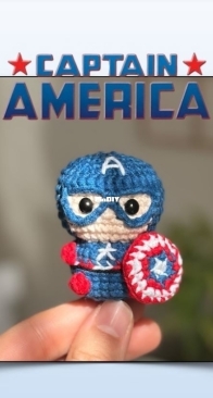 Lamagurumi - Captain America