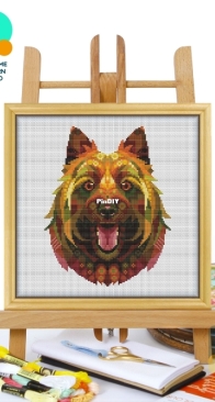 Awesome Pattern Studio - CS2208 - Mandala Australian Terrier XSD