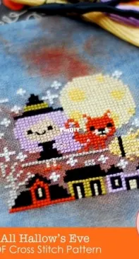 The Frosted Pumpkin Stitchery - All Hallows Eve PCS + XSD