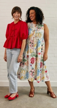 Fabric Godmother - Fleur Dress and Blouse - UK 6 – 30