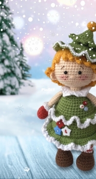 Knit a Miracle - Nelly Shkuro - Monica the Christmas tree