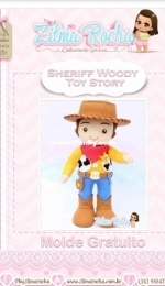 Zilma Rocha - Sheriff Woody Toy Story - Felt - Portuguese - Free