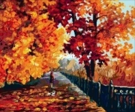 Zolotoe Runo GM-015 - Blues of Falling Leaves by  Afremov XSD