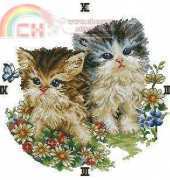 DOME/Istitch  270106 Romantic Cat