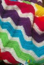 Spotlight Australia- Marvel Soft Chevron Baby Blanket- Free