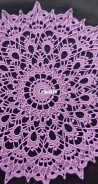 Nelly Klos - Autumn Doily - English