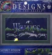 Designs For The Needle 5610  Natures Window - Wolves