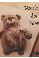 Poppy Crochet Design - Zsuzsanna Blaho - Manfred the Bear- Free