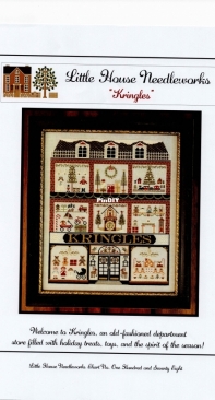 Little House Needleworks 178 Kringles