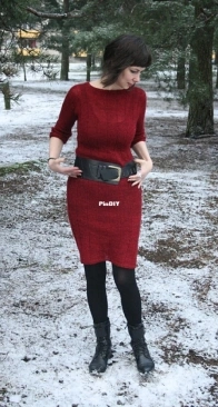 Kimono Dress or Sweater by Anna Kuduja - Free