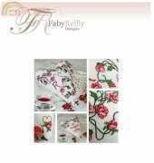 Faby Reilly STR120-SMPL - Sweet Roses Heart Sampler