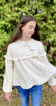 Clover Tunic by Ekaterina Filippova-Blanchard - KatyTricot