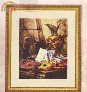 Haft gobelinowy Still life with old jar XSD