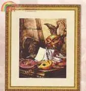 Haft gobelinowy Still life with old jar XSD